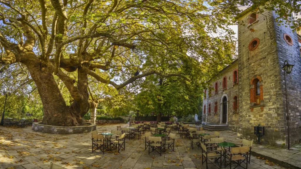 Private day trip from Volos exploring East Pelion villages, Aegean beaches and Mamma Mia film locations