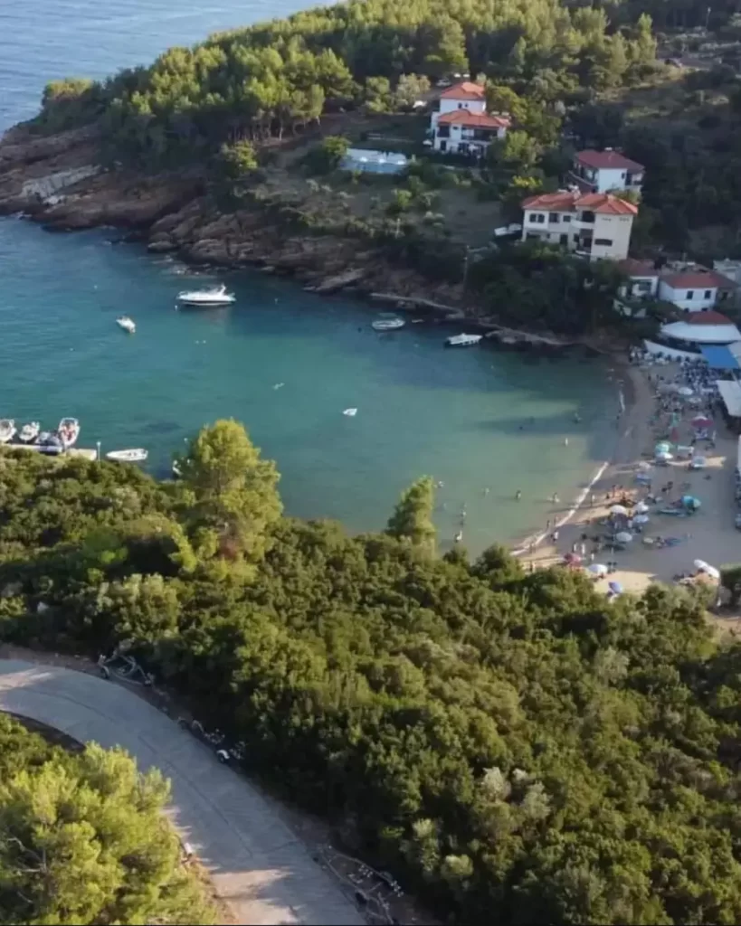 Katigiorgis Port – Starting Point for Sea Taxi to Skiathos