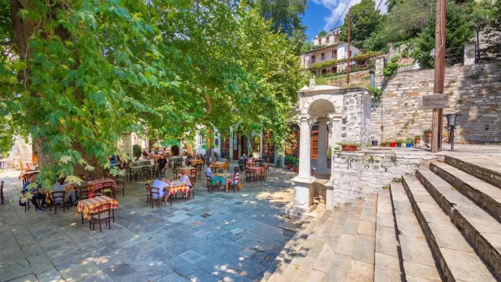 Private day trip from Volos exploring Vizitsa, Pinakates and the historic Milies Train Station in Pelion